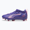 Încălțăminte de fotbal pentru copii PUMA Ultra 5 Match FG/AG Jr lapis lazuli/puma white/sunset glow 9