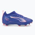 Încălțăminte de fotbal pentru copii PUMA Ultra 5 Match FG/AG Jr lapis lazuli/puma white/sunset glow 2