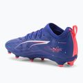 Încălțăminte de fotbal pentru copii PUMA Ultra 5 Match FG/AG Jr lapis lazuli/puma white/sunset glow 3