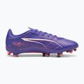 PUMA Ultra 5 Play FG/AG lapis lazuli/puma alb/sunset gloe ghete de fotbal 10