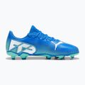 Încălțăminte de fotbal pentru copii PUMA Future 7 Play FG/AG Jr hyperlink blue/mint/puma white 10