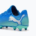 Încălțăminte de fotbal pentru copii PUMA Future 7 Play FG/AG Jr hyperlink blue/mint/puma white 13