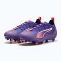 Ghete de fotbal pentru copii PUMA Ultra 5 Pro FG/AG Jr lapis lazuli/puma white/sunset glow 8