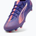 Ghete de fotbal pentru copii PUMA Ultra 5 Pro FG/AG Jr lapis lazuli/puma white/sunset glow 12