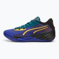 Încălțăminte de bachet pentru bărbați PUMA All-Pro Nitro Crowd Craze lapis lazuli/cold green/puma black