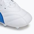 Încălțăminte de fotbal pentru bărbați  PUMA King Pro MxSG puma white/bluemazing/flat light grey/sunset glow 7