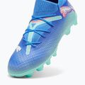 Încălțăminte de fotbal pentru copii  PUMA Future 7 Pro FG/AG Jr bluemazing/puma white/electric peppermint 5