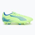 Cizme de fotbal PUMA Ultra 5 Play MxSG fizzy apple/puma alb 2