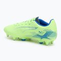 Cizme de fotbal PUMA Ultra 5 Play MxSG fizzy apple/puma alb 3