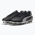 Încălțăminte de fotbal PUMA King Match FG/AG puma black/puma white/cool dark grey 10