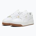 Încălțăminte pentru femei PUMA Carina Street Lux puma white/puma white/puma gold 9