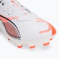 Încălțăminte de fotbal PUMA Ultra 5 Play FG/AG puma white/puma black/glowing red 7