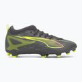 Încălțăminte de fotbal pentru copii PUMA Ultra 5 Match FG/AG Jr matte aged silver/yellow alert/puma aged silver 2