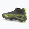 Încălțăminte de fotbal pentru copii  PUMA Ultra 5 Match+ LL FG/AG Jr matte aged silver/yellow alert/puma aged silver 3