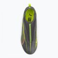 Încălțăminte de fotbal pentru copii  PUMA Ultra 5 Match+ LL FG/AG Jr matte aged silver/yellow alert/puma aged silver 5