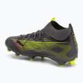 Încălțăminte de fotbal pentru bărbați PUMA Ultra 5 Match+ FG/AG matte aged silver/yellow alert/puma aged silver 3