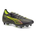 Încălțăminte de fotbal pentru bărbați PUMA Ultra 5 Match MxSG matte aged/yellow alert/puma aged silver