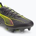 Încălțăminte de fotbal pentru bărbați PUMA Ultra 5 Match MxSG matte aged/yellow alert/puma aged silver 7