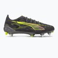 Încălțăminte de fotbal pentru bărbați  PUMA Ultra 5 Ultimate MxSG matte aged silver/yellow alert/sun struck 2
