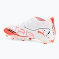 Încălțăminte de fotbal pentru copii PUMA Ultra 5 Match FG/AG Jr puma white/puma black/glowing red 3