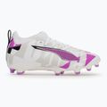 Încălțăminte de fotbal pentru copii PUMA Ultra 5 Match Forever FG/AG Jr puma white/pure magenta/feather gray/puma black 2