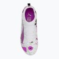 Încălțăminte de fotbal pentru copii PUMA Ultra 5 Match Forever FG/AG Jr puma white/pure magenta/feather gray/puma black 5