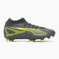 Încălțăminte de fotbal pentru bărbați PUMA Ultra 5 Play+ FG/AG matte aged silver/yellow alert/puma aged silver 2