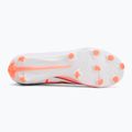 Încălțăminte de fotbal pentru bărbați PUMA Ultra 5 Match FG/AG puma white/puma black/glowing red 4