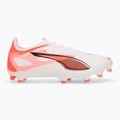Încălțăminte de fotbal pentru bărbați  PUMA Ultra 5 Pro FG/AG puma white/puma black/glowing red 2
