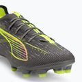 Încălțăminte de fotbal pentru bărbați PUMA Ultra 5 Pro FG/AG matte aged silver/yellow alert/sun struck 7