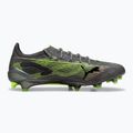 Încălțăminte de fotbal pentru bărbați  PUMA Ultra 5 Ultimate FG matte aged silver/yellow alert/sun struck