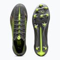 Încălțăminte de fotbal pentru bărbați  PUMA Ultra 5 Ultimate FG matte aged silver/yellow alert/sun struck 3