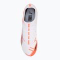 Încălțăminte de fotbal pentru bărbați PUMA Ultra 5 Play+ FG/AG puma white/puma black/glowing red 5