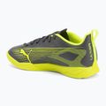 Încălțăminte de fotbal pentru copii PUMA Ultra 5 Play IT Jr matte aged silver/yellow alert/puma aged silver 3