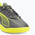 Încălțăminte de fotbal pentru copii PUMA Ultra 5 Play IT Jr matte aged silver/yellow alert/puma aged silver 7