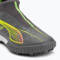 Încălțăminte de fotbal pentru copii  PUMA Ultra 5 Match+ LL TT + Mid Jr matte aged silver/yellow alert/puma aged silver 7