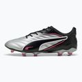 Încălțăminte de fotbal pentru bărbați PUMA King Pro FG/AG puma silver/puma black/sun struck/puma white