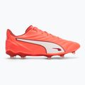 Încălțăminte de fotbal pentru bărbați PUMA King Pro FG/AG glowing red/puma white/red fire 2