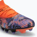 Încălțăminte de fotbal pentru bărbați PUMA Future 8 Match Creativity FG/AG orange poppy/black/dark amethyst/electric peppermint 7