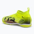 Încălțăminte de fotbal pentru copii PUMA Future 8 Match TT + Mid yellow alert/ puma black/ sun struck 3