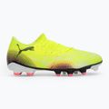 Încălțăminte de fotbal pentru bărbați PUMA Future 8 Match Low FG/AG yellow alert/ puma black/ sun struck 2
