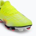 Încălțăminte de fotbal pentru bărbați PUMA Future 8 Match Low FG/AG yellow alert/ puma black/ sun struck 7