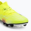 Încălțăminte de fotbal pentru bărbați PUMA Future 8 Match FG/AG yellow alert/puma black/sun struck 7