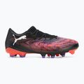 Încălțăminte de fotbal pentru bărbați PUMA Future 8 Match Low FG/AG puma black/ puma white/ glowing red 2
