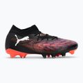 Încălțăminte de fotbal pentru bărbați PUMA Future 8 Match FG/AG puma black/puma white/glowing red 2