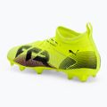Încălțăminte de fotbal pentru copii PUMA Future 8 Match FG/AG Jr yellow alert/puma black/sun struck 3