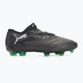 Încălțăminte de fotbal pentru bărbați PUMA Future 8 Ultimate Low FG puma black/cool light gray/fluo green 2