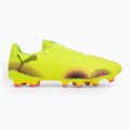 Încălțăminte de fotbal pentru bărbați PUMA Future 8 Play FG/AG yellow alert/ puma black/ sun struck 2