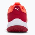 Încălțăminte de handbal pentru copii PUMA Accelerate Jr glowing red/white/dark crimson/black 6