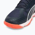 Încălțăminte de handbal PUMA Eliminate Turbo parisian night/ puma white/ glowning red 7